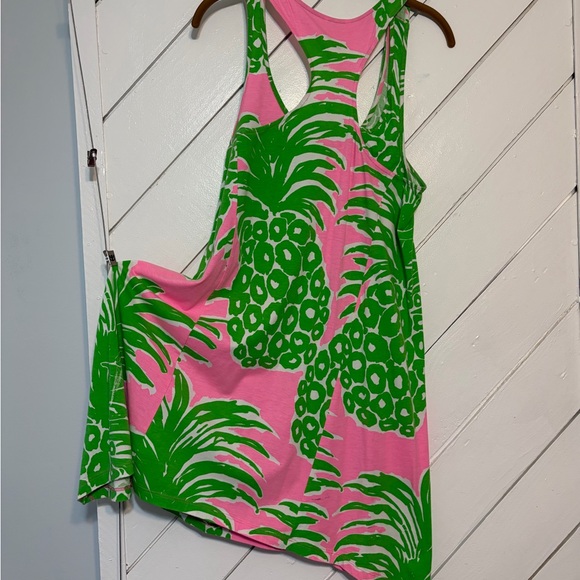 Lilly Pulitzer Pink and Green Mini Dress - Picture 3 of 3